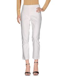 Ice Iceberg White Casual Trouser
