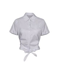 MM6 by Maison Martin Margiela Gray Shirt