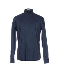 Paolo Pecora Blue Shirt for men