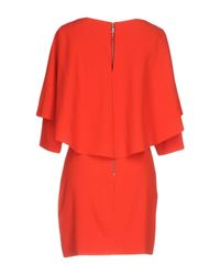 Alice + Olivia Red Kurzes Kleid