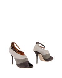 Malone Souliers Gray Bootie