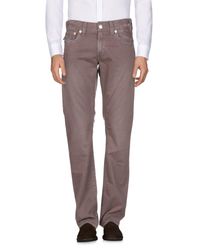 True Religion Brown Casual Trouser for men