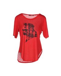 Karl Lagerfeld Red T-shirts