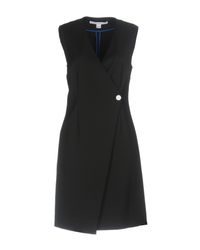 Diane von Furstenberg Black Kurzes Kleid