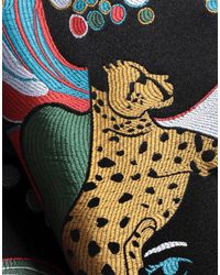 Manteau long Mary Katrantzou en coloris Black