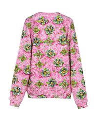 Sweat-shirt Mary Katrantzou en coloris Pink