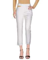 Haider Ackermann White Casual Pants
