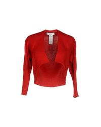 Blugirl Blumarine Red Cardigan