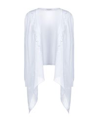 Emma&gaia - White Cardigan - Lyst