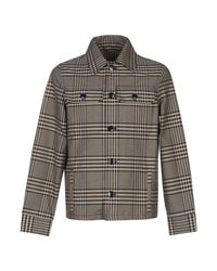 Mp Massimo Piombo Gray Jacket for men