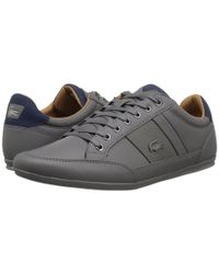 lacoste chaymon grey trainers