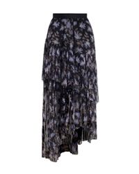 Zimmermann | Black Stranded Tier Skirt | Lyst