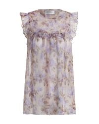 Zimmermann | White Stranded Bib Top | Lyst