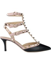 Valentino Rockstud Sling Back T100 in Passion in Pink (passion) | Lyst