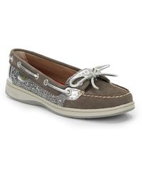 Sperry Top-sider Mens Sperry Cup Boat Shoe in Gray for Men (grey) | Lyst