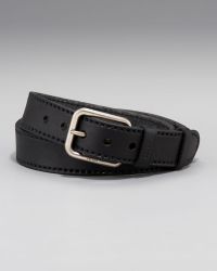 prada leather wrap belt  