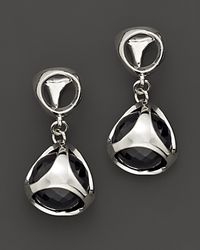 Women S Di Modolo Earrings Di Modolo Sterling Silver And Black Onyx Triadra Icon Earrings Lyst