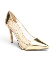 jessica simpson lucite pumps
