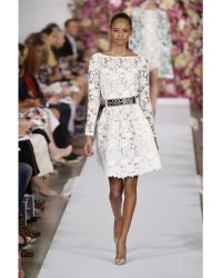oscar de la renta white