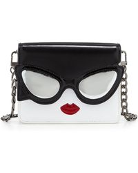 Women S Alice Olivia Bags Page 6 Alice Olivia Stacy Face Mini Clee Shoulder Bag Lyst