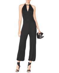 Theory Provence Crepe Jumpsuit in White | Lyst