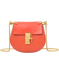 replica handbags chloe - Chlo Drew Chain Small Bag in Red | Lyst