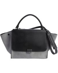 celine grey exotic leathers handbag luggage