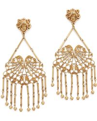 Women S Rodarte Earrings Rodarte Antique Honey Br Earrings Lyst