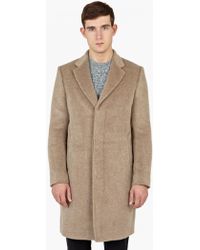 Our Legacy | Camel Mohair-blend Overcoat | Lyst