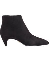 Prada Boots | Prada Ankle Boots \u0026amp; Leather Boots | Lyst  