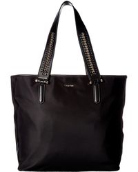 calvin klein florence nylon tote