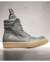 rick owens women's geobasket sneakers