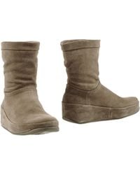 fitflop boots grey