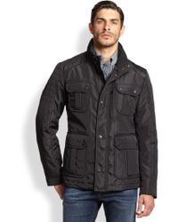 Boss By Hugo Boss Cormina Field Jacket in Brown for Men (Dark Brown) | Lyst