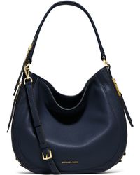 Michael Kors | Julia Medium Leather Shoulder Bag | Lyst