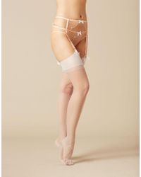Agent Provocateur Onnix Stocking White