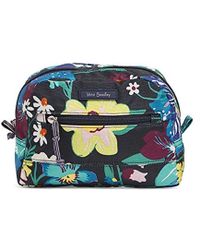 Vera Bradley Iconic Large Cosmetic Bag in Blue - Lyst