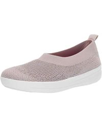 fitflop uberknit crystal ballerinas