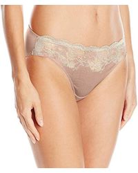 Wacoal Lace Affair Bikini Panty - Natural
