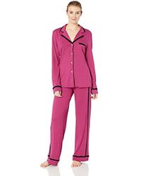 Cosabella Amore Ls Top Pant Pj Set - Multicolor