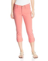 Not Your Daughters Jeans Womens Collection NYDJ Dayla Wide Cuff Capri