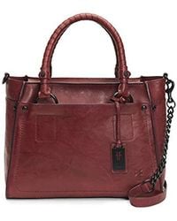 red frye handbag