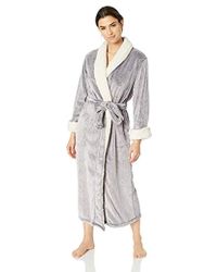 Natori Plush Robe - Gray