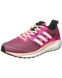 Supernova Glide 9 Running Shoes - Pink Supernova Glide 9 Running Shoes - Pink
