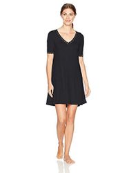Lyst Nicole Miller Tail Feathers Mini Dress In Black Recently Sold Out