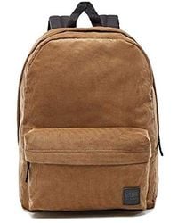 vans corduroy backpack