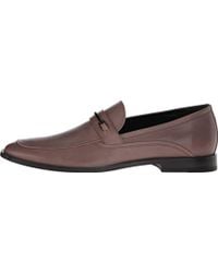 Lyst - Calvin Klein 205W39Nyc Nordon in Black for Men - Save 20% CALVIN KLEIN 205W39NYC - Nordon Leather Slip-on Loafer - Lyst