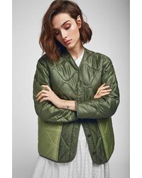Anine Bing Andy Bomber Jacket - Green