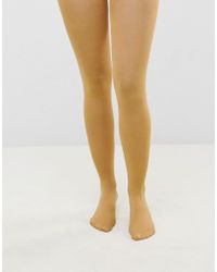 ASOS Recycled 80 Denier Tights In Mustard - Yellow