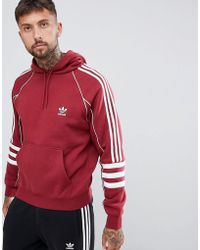 adidas Originals Trefoil Hoodie In Green Br4183 in Green for adidas Originals Trefoil Hoodie In Green Br4183 in Green for